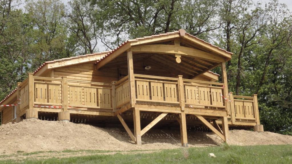 Veilhes Chalet Domaine De Combe Ramond酒店 客房 照片